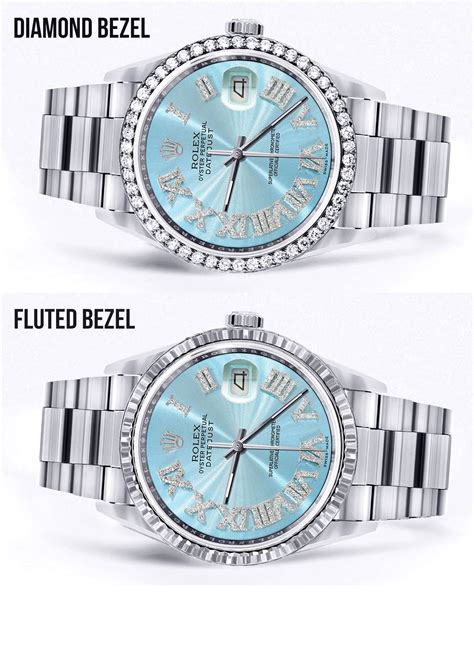 rolex hellblaues ziffernblatt